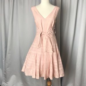 Classy Rebecca Taylor light pink dress